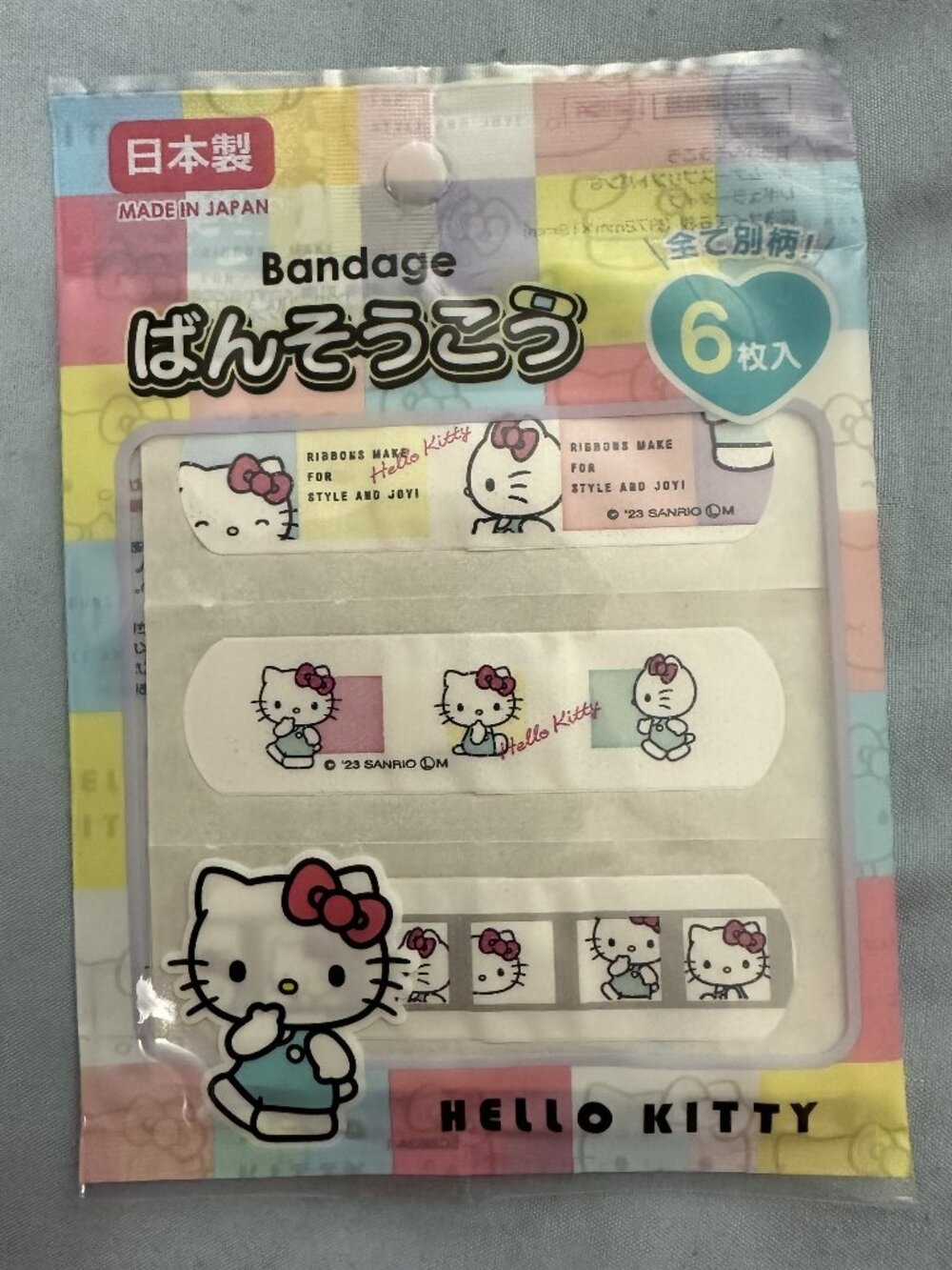 Sanrio Hello Kitty Pastel Character Bandages Pack